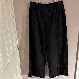 lululemon athletica Black Wide-Leg Pants